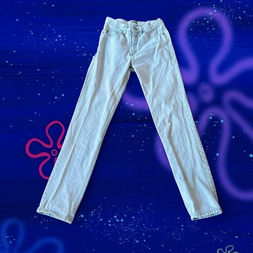 Guess High Waisted Jeans with a cheeky bum slit